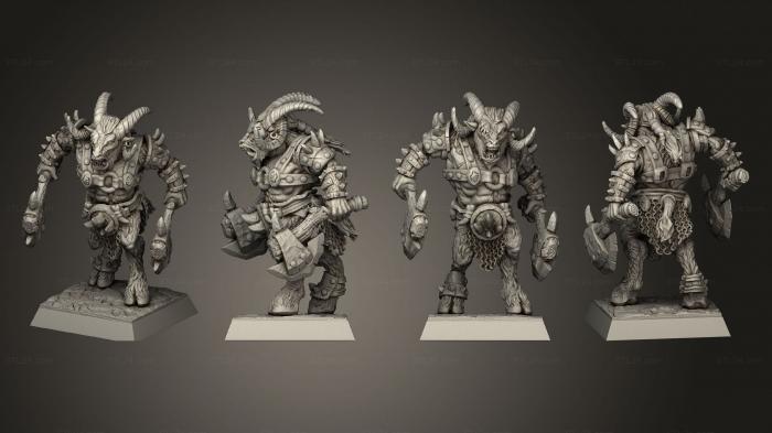 Military figurines (The Astabryds Astar Leader, STKW_13598) 3D models for cnc