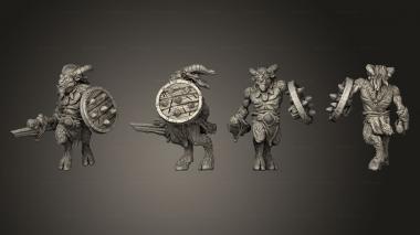 Military figurines The Astabryds Astar 01 3d model