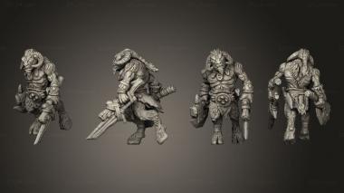 Military figurines The Astabryds Astar 03 3d model
