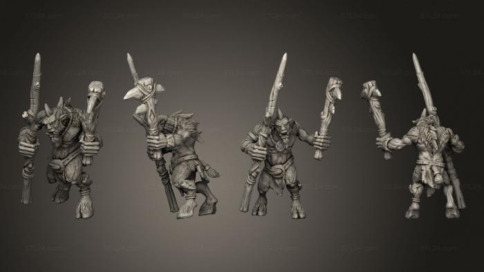 Military figurines (The Astabryds astardo axe 002, STKW_13604) 3D models for cnc