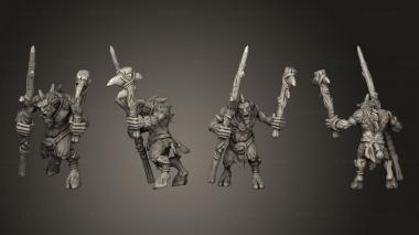 Military figurines The Astabryds astardo axe 002 3d model