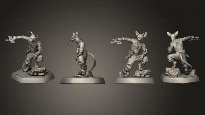 Military figurines (The Cool Cat, STKW_13608) 3D models for cnc