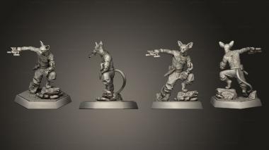 Military figurines The Cool Cat 3d model