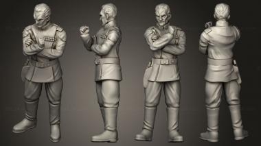 Military figurines The Cunning Admiral 3d model
