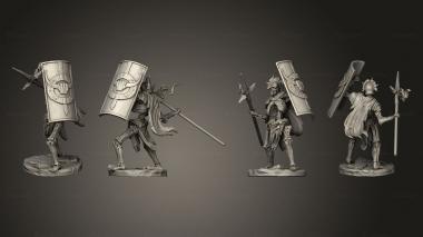 Military figurines The Eternal Legions immortal 8 3d model