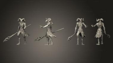 Military figurines The Forgotten God Huge 01 Wingless 3d model