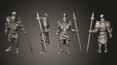 Military figurines The Grand Tournament 3d model