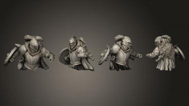 Military figurines The Head Hunter Bust 3d model