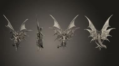 Military figurines The Host Of Demonicus Luxifer 3d model