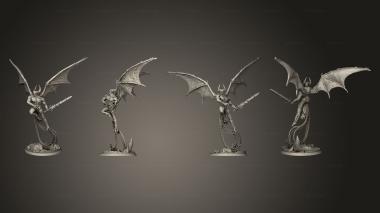 Military figurines The Host Of Demonicus Tormentors 01 3d model