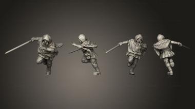 Military figurines The Masked General 2 3d model