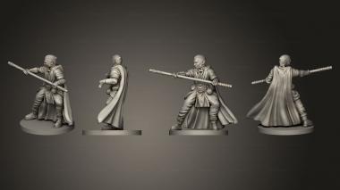 Military figurines The Monk 12 3d model
