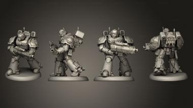 Military figurines The portal of MORP   finisher 01 3d model
