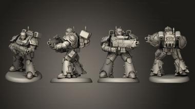 Military figurines The portal of MORP   finisher 03 3d model