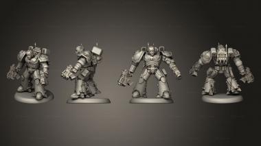 Military figurines The portal of MORP   finisher 04 3d model