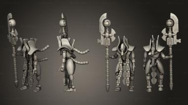 Military figurines The Silent King 01 3d model
