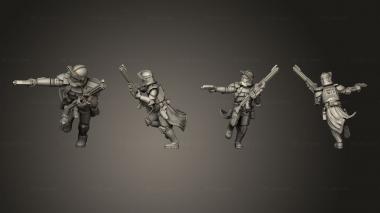 Military figurines The Stoic Commander 2 3d model