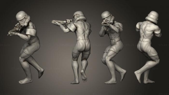 Military figurines (The Stormparty Core, STKW_13672) 3D models for cnc