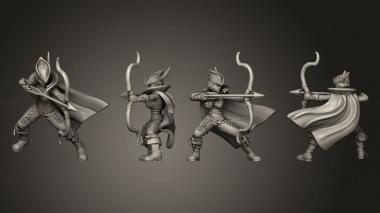Military figurines Thieves and Assassins Robin 3d model