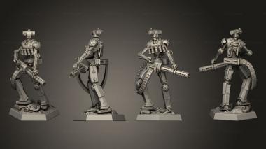 Military figurines Think Tank 3d model