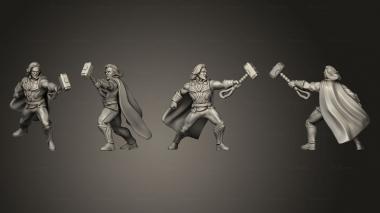 Military figurines Thor Lord of Vegas lord vegas 3d model