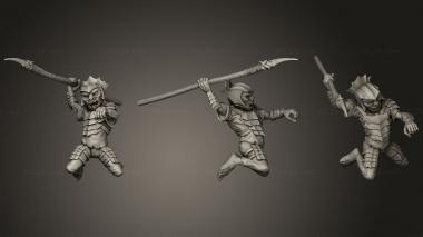 Military figurines Lair of the Brood Mother 3d model