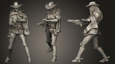 Military figurines Lana De Vrit 3d model