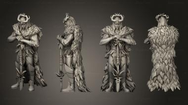 Military figurines Throwback Fairy King A 3d model