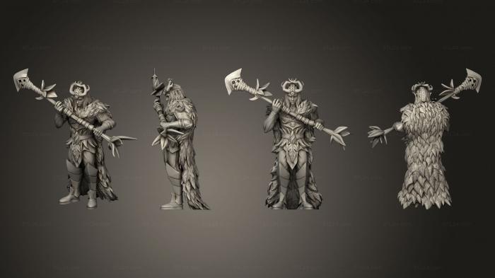 Military figurines (Throwback Fairy King C, STKW_13713) 3D models for cnc