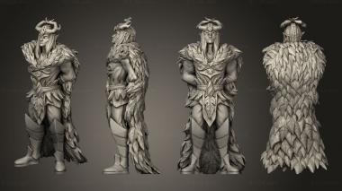 Military figurines Throwback Fairy King D 3d model