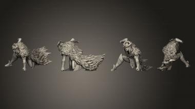 Military figurines Throwback Fairy King E 3d model
