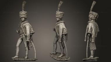 Military figurines Le Capitaine 1805 3d model