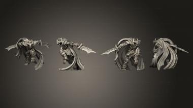 Military figurines Throwback Riggath C 3d model