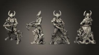Military figurines Throwback Xhia Ragerunner A2 3d model