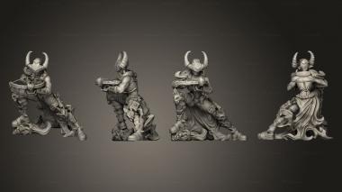 Military figurines Throwback Xhia Ragerunner E2 3d model