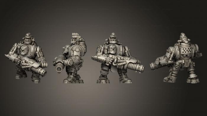Military figurines (Tinbot Pirate Veteran 02, STKW_13784) 3D models for cnc