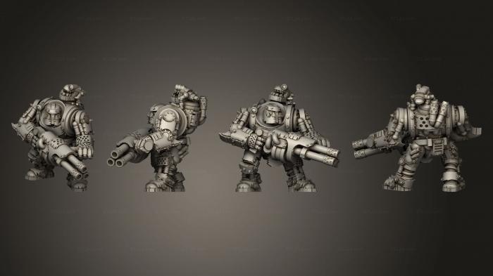 Military figurines (Tinbot Pirate Veteran 05, STKW_13787) 3D models for cnc