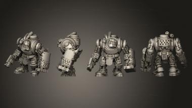 Military figurines Tinbot Vet 03 3d model