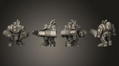Military figurines Tinbot Vet 04 3d model