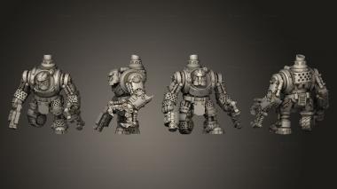 Military figurines Tinbot Vet 05 3d model