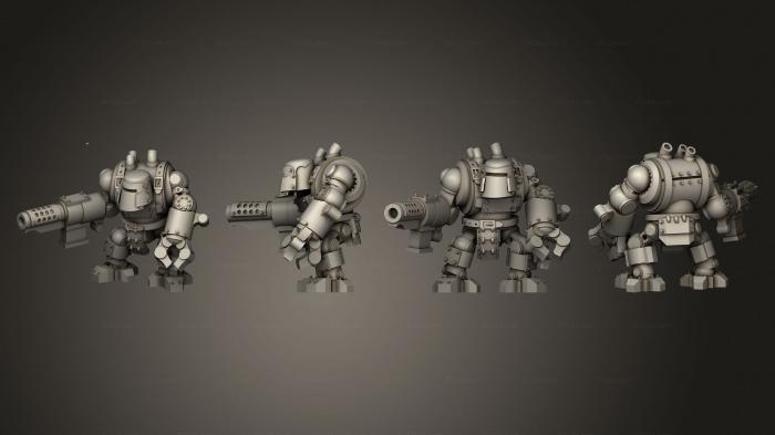 Military figurines (Tinbotz Gunner  03, STKW_13805) 3D models for cnc