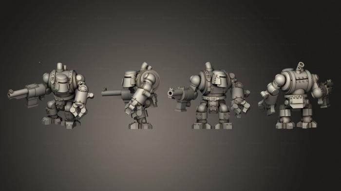 Military figurines (Tinbotz Gunner  04, STKW_13806) 3D models for cnc