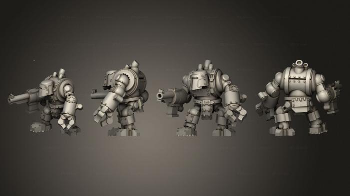 Military figurines (Tinbotz Gunner  05, STKW_13807) 3D models for cnc
