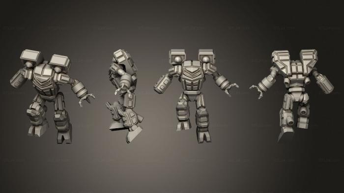 Military figurines (toad promo pose, STKW_13827) 3D models for cnc