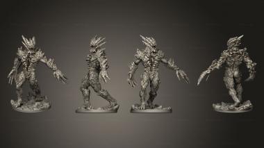 Military figurines tone Demon Gargantuan v 3 3d model