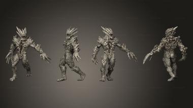 Military figurines tone Demon Gargantuan 3d model