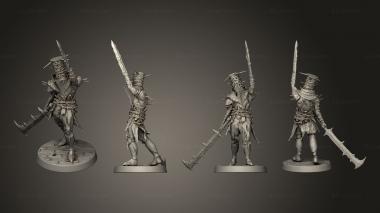 Military figurines Tormented Iron 3d model