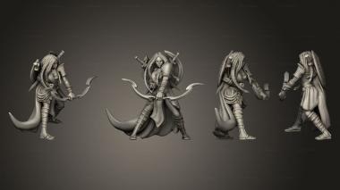 Military figurines TR Boss Amazon 3d model