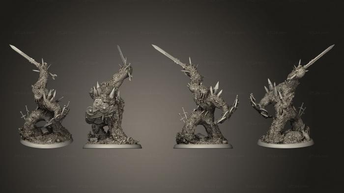 Military figurines (Treasure Golem, STKW_13852) 3D models for cnc