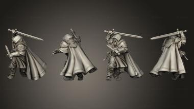 Military figurines Tribal Robert 2 3d model